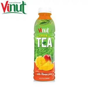 500ml VINUT 음료 병 개인 상표 음료 홍차 망고 주스 공급 업체 베트남