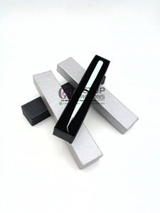 Pince à épiler en acier inoxydable de haute qualité, nouvelle, avec revêtement en poudre blanche, logo personnalisé, 45 degrés, anti-magnétique, anti-statique, durable - Product Image 6