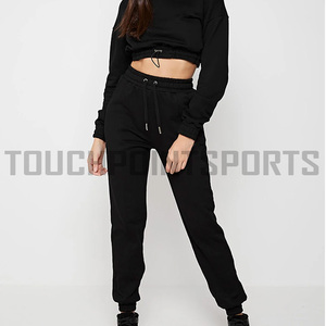 Sudadera con Capucha Corta para Mujer, Ropa Deportiva de Invierno, Logotipo Personalizado al por Mayor, Sudadera con Capucha de Lona de Algodón Premium - Product Image 4
