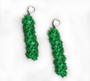 pendientes de cuentas Creaciones hechas a mano - Product Image 1