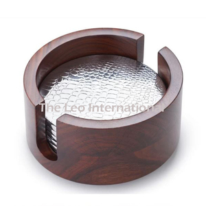 Juegos de 4 posavasos de té de forma redonda de Material de mármol, estilo elegante, aspecto moderno, superventas, posavasos decorativos de la más alta calidad - Product Image 6