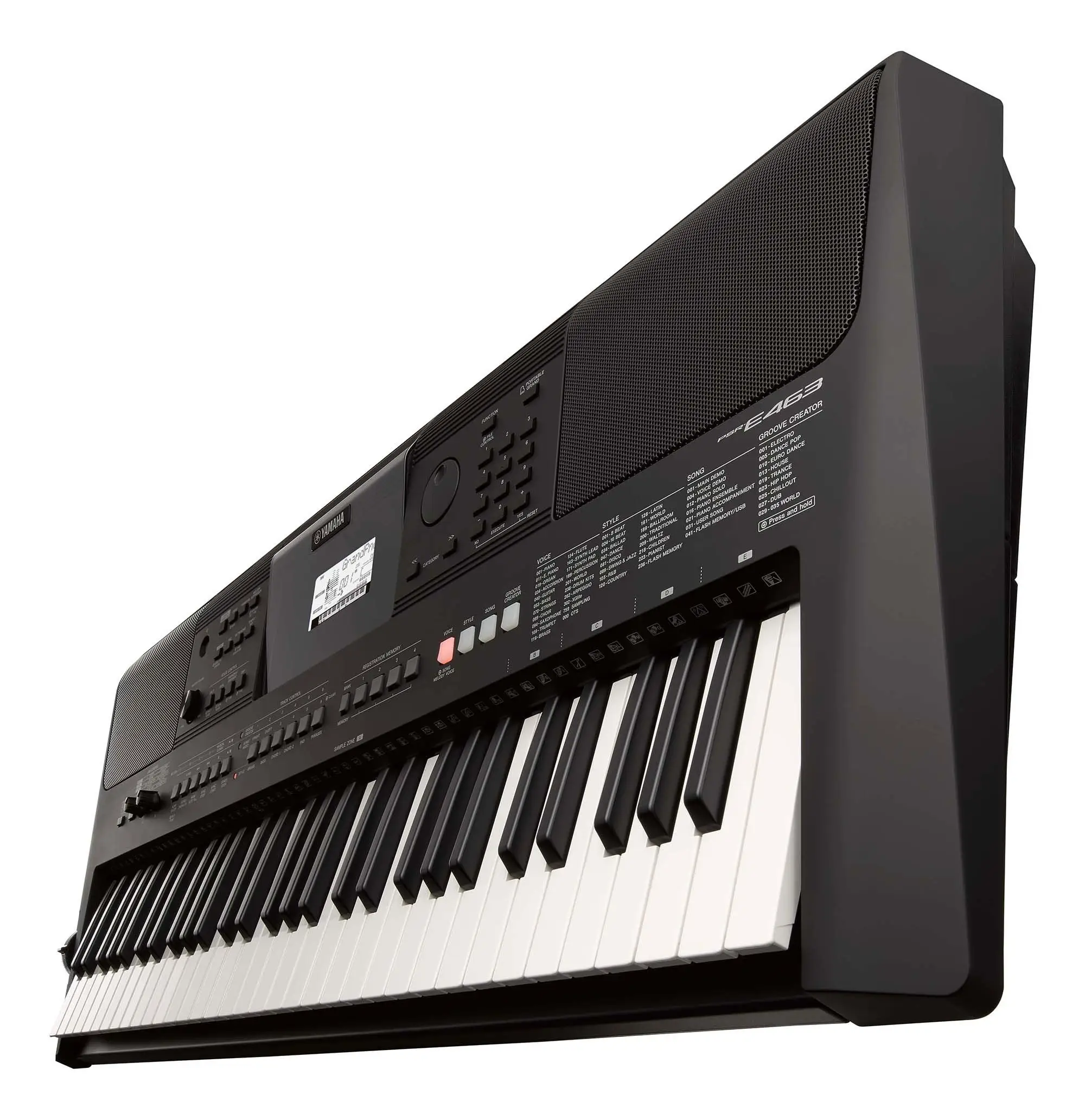Yamaha-teclado electrónico digital portátil, instrumento musical con 61 teclas, PSR E463, pedido especial