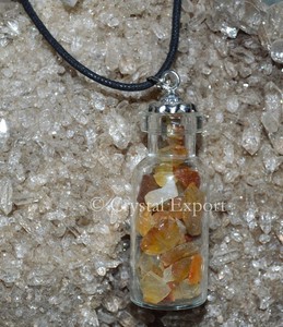 Meilleure valeur Style classique Aventurine verte Agate Bouteille Chips Pendentifs Aventurine verte à vendre - Product Image 4