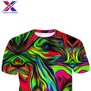 Diseño Premium al por mayor tela de poliéster barato personalizado sublimación camiseta deporte verano sublimación camiseta - Product Image 3