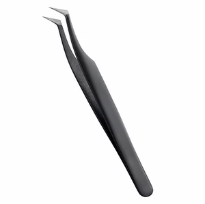 แหนบคีบขนตาวัสดุสเตนเลสปลายแหลมแบบมืออาชีพทำจากเส้นใยจากรัสเซียติดฉลากส่วนตัวอย่างยั่งยืน - Product Image 2