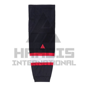 Calcetines de hockey sobre hielo sublimados de diseño personalizado baratos Calcetines de hockey sobre hielo con logotipo de equipo de impresión de 100% poliéster | Calcetines de hockey sobre hielo para hombres - Product Image 2