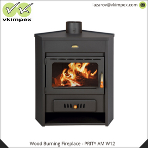 Combustion de bois en acier, 720x550x820mm et 4.3 kg/h, à faible consommation - Product Image 2