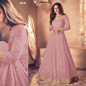 Noor Kameez ปักลายปากีสถาน,สไตล์อินเดียล่าสุดพร้อม Dupatta สำหรับผู้หญิง - Product Image 2