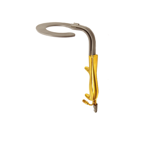 Retractor de senos circular C con material médico de alto grado de acero inoxidable japonés de fibra óptica - Product Image 1