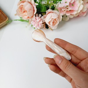 Couverts en forme de boule mère de perle, cuillère Caviar, en coquille, Logo Laser personnalisé, vente en gros, fantaisie exquise, 1 pièce - Product Image 6