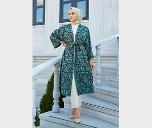 Tunique Abaya Kaftan pour femmes, vêtements islamiques, nouvelle saison, mode arabe musulmane, dubaï, qualité turque, collection - Product Image 1