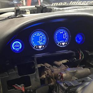 Đồng hồ tốc độ kỹ thuật số đa năng 85mm, đo tốc độ MPH và quãng đường, dành cho ô tô, chất liệu nhựa mới - Product Image 2