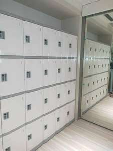 Small Premium High Quality Fashion White ABS Plastic Combination Lock Locker - Product Image 4