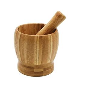 Mortero y mortero de madera de alta calidad, mortero y mortero de Material de alta calidad para comida, tamaño personalizado y venta - Product Image 5