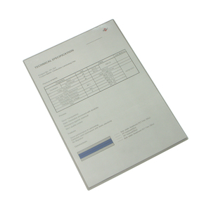 Película de laminación ESD, transparente, protección de documentos con laminación ESD, 2 colores, papelería para habitación - Product Image 2