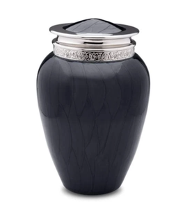 Blessing Midnight Pearls Adult Cremation Urn - Product Image 1