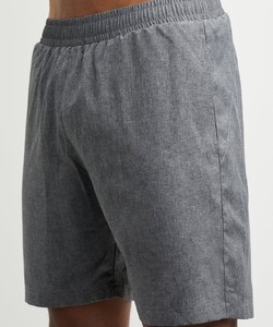 Conjunto de pantalones cortos de verano para hombre, camiseta blanca transpirable personalizada con pantalones cortos grises, conjunto doble - Product Image 2