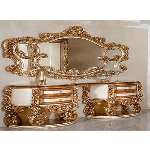 ชุดเฟอร์นิเจอร์ห้องนอนไม้สักสุดหรู สีทองเมทัลลิก ดีไซน์ทันสมัย พร้อมสีที่ปรับแต่งได้และดีไซน์ที่ทนทาน - Product Image 5