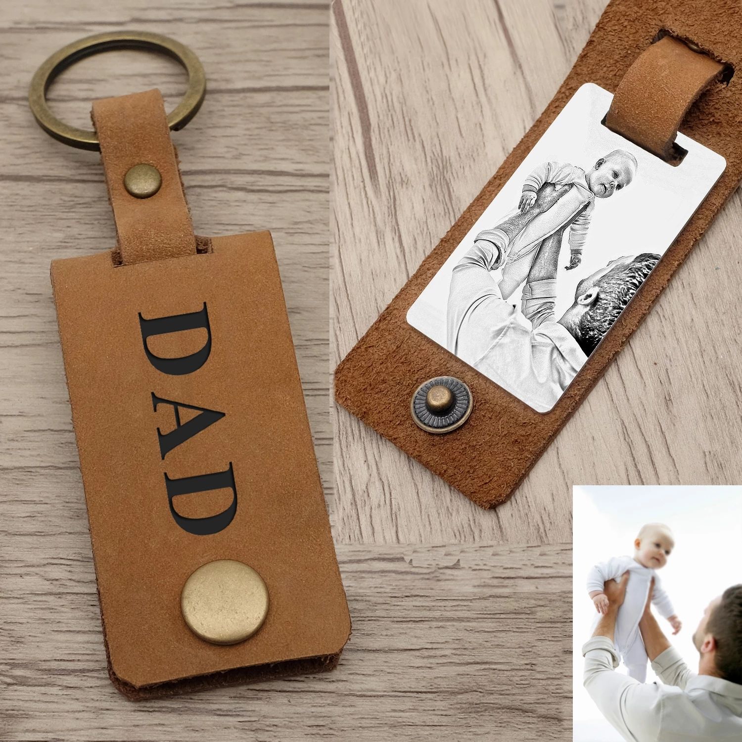 Leather Gifts For 3rd Anniversary Mens Wallet, Dad Gifts, Wallet