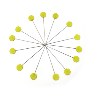 Prym Quilting หมุดดอกไม้2 "สีมะนาวเหล็ก1000ภาพต่อกล่องสำหรับช่างตัดเสื้อ Haberdashery - Product Image 5