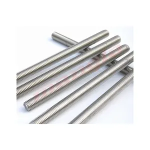 Threaded Rods Zinc Plated Grade 2 Threaded Rod Long Threaded Rod DIN 975 Mild Steel High Quality 1 Meter Threaded BAR Black ISO