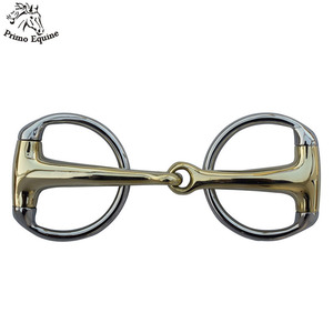 Haute qualité professionnel course de chevaux Eggbutt Bits en acier inoxydable lâche-anneau Durable Western équestre équitation Bit PRIMO - Product Image 3