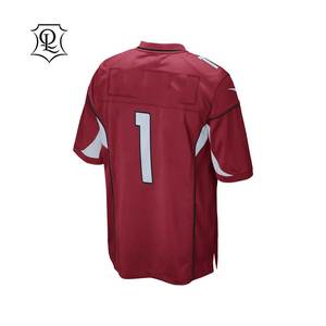 เสื้อเจอร์ซีย์เบสบอลสำหรับผู้ชาย,เสื้อเจอร์ซีย์สีแดงแบบสั่งตัดพิมพ์ลายตามสั่ง - Product Image 4