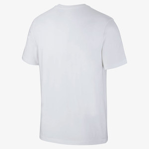 T-shirt d'été en coton unisexe respirant à motif solide avec col arrondi pour une utilisation sportive - Product Image 2
