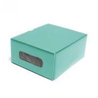 Carpeta de Papel con Ventana y Logotipo Personalizado, Kit de Herrajes Impresos, Materiales Reciclados, Laminación Mate