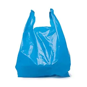 Kostenlose probe blau farbe t-shirt kunststoff griff tragen tasche für lebensmittel auf rolle Viet Nam lieferant