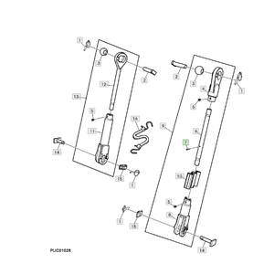 JD, repuesto de alta calidad, componente de Tractor resistente, duradero, OEM, equipo agrícola, pieza de resorte, piezas de maquinaria agrícola - Product Image 6