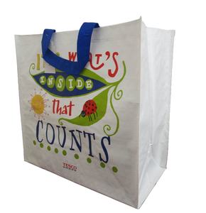 KIM DUC 120gsm PP Woven Reusable Handled Shopping <b>Bag</b> <b>Medium</b>(30-50cm) Customized Color Recycled Cartoon Lamination Eco-Friendly - Product Image 1