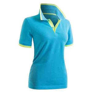 Camisetas de polo 100% algodón personalizadas para mujer Camisetas de manga corta para una comodidad elegante - Product Image 1