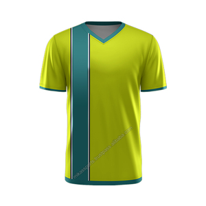 Camiseta de tenis de manga corta personalizada, ropa deportiva transpirable y de secado rápido, precio barato, nuevo diseño - Product Image 1