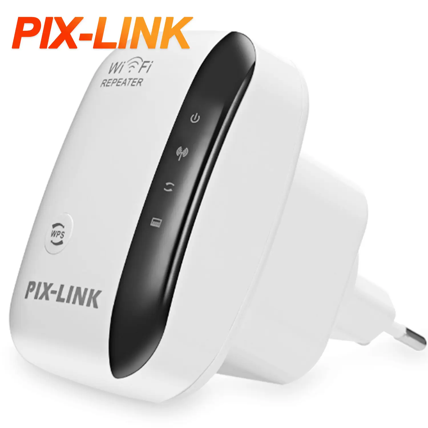 PIX-LINK kablosuz sinyal 300Mbps Booster 1 Lan portu AP Wifi tekrarlayıcı genişletici Mini Router CE FCC RoHS sertifikası ile