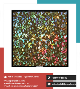 Película holográfica de laminación en frío para papel impreso, Material respetuoso con el medio ambiente - Product Image 2