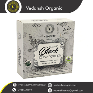 100g 100 poudre de henné et d'indigo naturel pour les mains couleur de cheveux noirs pour tous les âges avec de la poudre noire d'indigo de qualité supérieure - Product Image 3