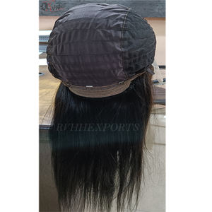 Perruque Lace Frontal Wig 100% naturelle — queen beauty, perruque Sexy, cheveux indiens, cheveux bruts - Product Image 4