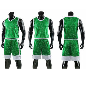 Kit de maillots et de sports pour hommes, pour jouer au basket-ball, d'athlétisme, avec couleurs personnalisées et impression personnalisées - Product Image 2