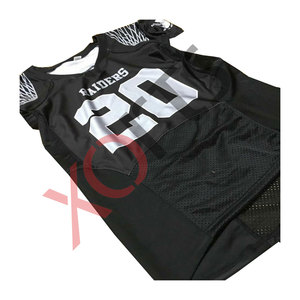 Maillot de football américain de haute qualité respirant sublimé nom et numéro grande taille imprimé Technique vêtements de football de qualité supérieure - Product Image 2