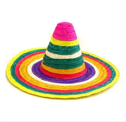 Оптовая продажа, соломенная шляпа из мексиканской соломы в стиле унисекс для ежедневной вечеринки, свадьбы, дома, плетеная шляпа (Ms.Sandy 0084587176063)