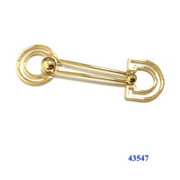 En gros en métal chaîne de chaussures hommes en cuir chaussure boucle accessoires
