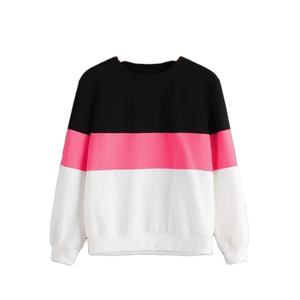 Sudadera de manga larga para mujer, prenda de vestir, de algodón, con Logo personalizado, venta al por mayor, OEM 100% - Product Image 6