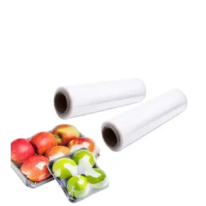 Wholesale Price For US Market PE Cling Wrap 30cmx300m 11mic PE Cling Film For Food Storage Used Fresh Keeping Stretch Packaging Vietnam Wholesale