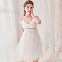 2019 cheapest sexy satin nightgown