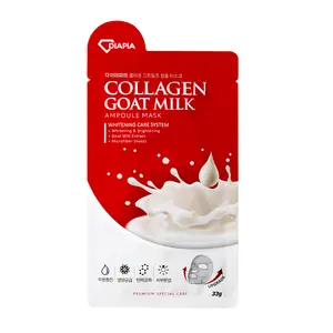 DIAPIA Collagen Goat Milk Ampule Mask Korea Face Mask Sheet Korean Facial Mask Sheet Beauty OBM Skincare Skin Care