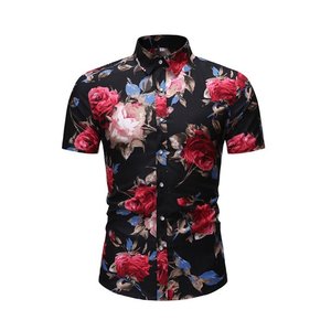 Floral sublimation printing Casual 2 Set <b>T</b> <b>Shirt</b> For <b>Men</b> Beach <b>Shirt</b> Set For <b>Men</b> - Product Image 2
