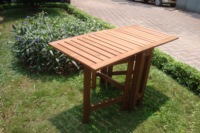 Table pliante en bois d'acacia HMG 201 — 1909, livraison gratuite