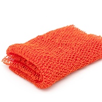 Éponge longue exfoliante pour le dos, maille en nylon, filet pour le corps africain, éponge de bain