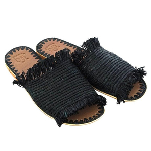 Raffia <b>Shoes</b>, Raffia Slippers Handmade Creations - Product Image 1